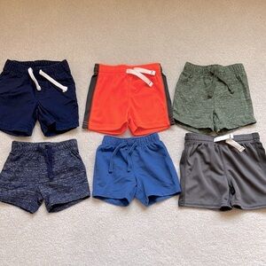 Old Navy / Carter’s Baby Boy Shorts - set of 6